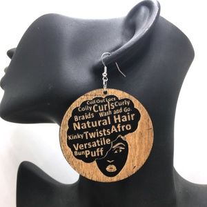 Twisted in Versatility Afro Earrings